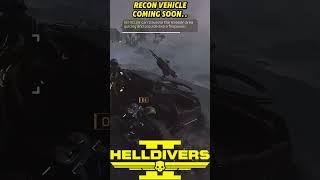 Helldivers 2: Recon Vehicle is going to have a MASSIVE Impact on Traversing Planets! 