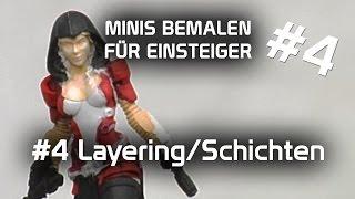 Tutorial: Miniaturen bemalen für Anfänger | Layering, Schichten | How to paint | DICED