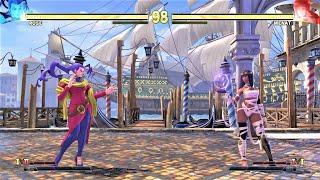 Rose vs Menat (Hardest AI) - Street Fighter V