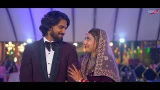 Best Cinematic Wedding highlight 2024 , Shubham  Akanksha , Song- Dekha Tenu , Satranga