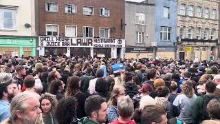 Thousands of counter-protesters in Bristol ahead of planned far-right rally