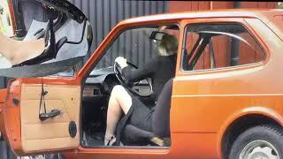 Trying Her Best to Start It Revving