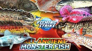 ALL MONSTER FISHES CAUGHT IN BURNING MOUNTAIN【釣魚大亨 Fishing Strike 피싱스트라이크】