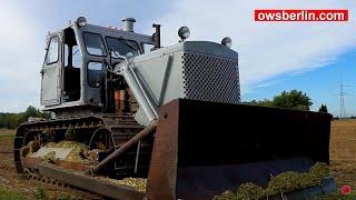 Бульдозер ЧТЗ Т-100 | Bulldozer Т-100 Review! Exterior and Interior Walkaround