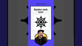 Episode 21: Making a spider web icon in Figma