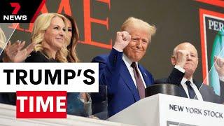 Donald Trump named Time magazine Person of the Year | 7NEWS