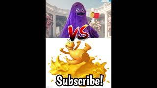 Grimace VS The Cheesasaurus Rex!