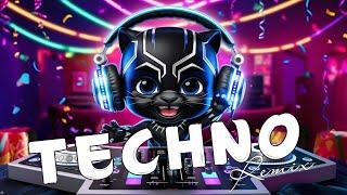 TECHNO MIX 2024  Rave Techno Remixes for Party, Gym, and Car Music