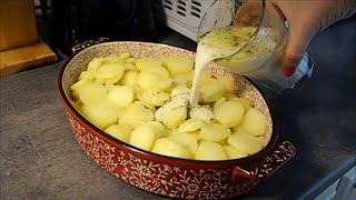 Tave me patate dhe qumesht, pa mish, provojeni dhe askush nuk do i beje naze drekes. Potatoes dish