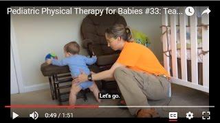 Teaching Cruising along Furniture: Pediatric Physical Therapy for Babies #33