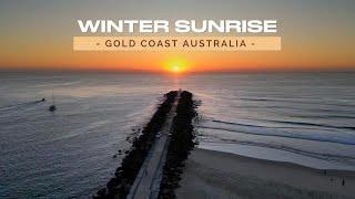 Winter Sunrise at The Spit - Gold Coast Australia