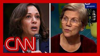 Warren issues statement after perceived slight against Harris in interview