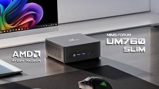 The New UM760 Slim, A FAST Budget Friendly AMD Mini PC That Can Game!