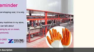 Latex Nitrile Glove Dipping Machine Semi Automatic Nitrile Half Dippin