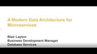 AWS Global Webinar │마이크로 서비스에 적합한 최신 데이터 아키텍처 (Blair Layton)