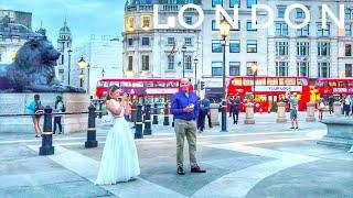 London City Walk | 4K HDR Virtual Walking Tour | Piccadilly,Soho, Trafalgar Square, Big Ben,Victoria