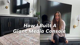 How I Built a Giant Media Console