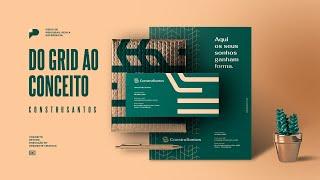 IDENTIDADE VISUAL CONSTRUSANTOS | Do Grid ao Conceito