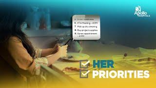 Women's Day 2025: The Weight of Waiting Ends Now | Apollo Hospitals #HerHealthOurPriority