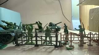 The Ambush ( Army Men Stop Motion) | Green Army Men Productions