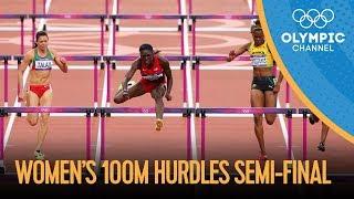 100m Hurdles - Women's Semi-Finals Full Replay - London 2012 Olympics