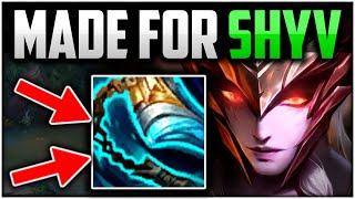 THIS WAS MADE FOR SHYVANA (BEST AD SHYVANA BUILD/RUNES) Shyvana Beginners Guide Season 13