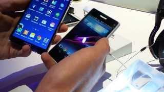 Sony Xperia Z1 Compact vs Galaxy Note 3 összehasonlító videó | Tech2.hu