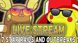 7 Star Pikachu Raid / Outbreaks Live Stream