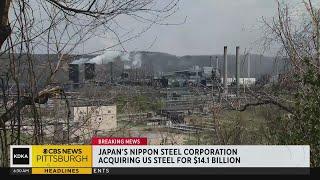 Japanese steel company purchasing Pittsburgh-based U.S. Steel in deal worth nearly $15 billion