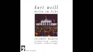 Kurt Weill: Bastille Musik (Gustav XII)