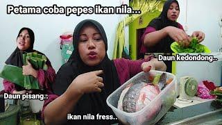 PERTAMA Kali Pepes ikan Nila ‼️ Daun Kedondong