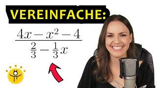 Vereinfache den Term! – Schwierige BRUCHTERME vereinfachen