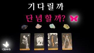 [타로|연애] 그 사람 기다릴까? 단념할까? (심야솔직타로)