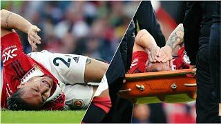 Antony getting Injured During Match against Chelsea | Manchester United vs Chelsea