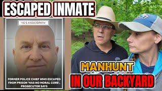 Calico Rock Escaped INMATE in Our Backyard! INTENSE Manhunt, Izard County, Arkansas State Troopers