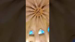 #3054 TRAVEL TIME - Dentro de Basilica de la Sagrada Familia (Parte 1), Barcelona, Spain, Europa