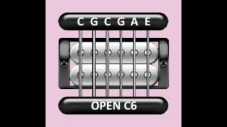 Perfect Guitar Tuner (Open C6 = C G C G A E)