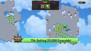 Let's Play Hero Wars 714: Time to Claim 20,000 Emeralds From Mysterious Island!