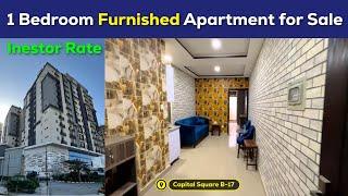 1 Bedroom Flat for Sale in Capital Square | B17 Islamabad | Furnished Flat | Investor Rate 