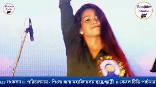 nonstop song //Saheli Basu // Rock Performance On The Stage//Rimjhim Studio// Stage Program.