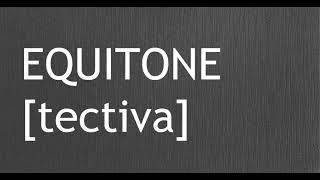 EQUITONE - TE85 - NO