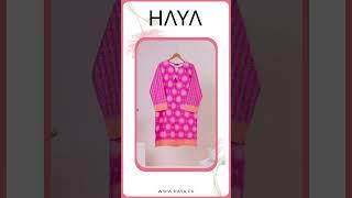 Upgrade your wardrobe with our trendy printed shirts for women— #Haya #Girls #Women #shorts