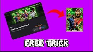 Trick to get Epic S. Eto’o from Spanish League Attacker eFootball 2024 Mobile