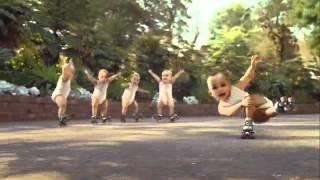 Evian Water baby commercial