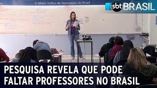 Pesquisa revela que pode faltar professores no Brasil | SBT Brasil (15/10/22)