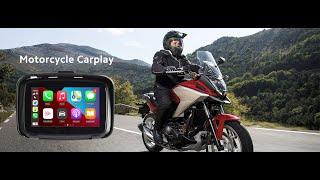 Motorcycle GPS Navigation Carplay Android Auto Motorbike Smart Display Motociclette motociclo