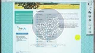 How to Insert Picture and Text Elements into Jimdo (by www.WebsiteBuilderExpert.com)