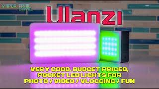 Ulanzi - 7" LT002 & VL49 Pro Mini POCKET LED - Great / BUDGET Friendly!