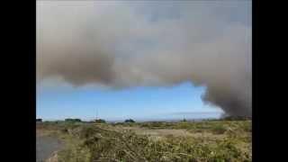 Incendio Tallara, Lousame, A Coruña. 9 de Agosto de 2015