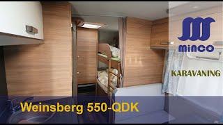 Karavan Weinsberg 550-QDK - 2021 - prehliadka